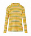 Kids' T-shirt with Long Sleeves Mock Turtleneck Ochre 104