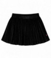 Kids' Pleated Skirt with Lurex Black 104