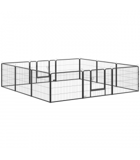 Steel 240x240cm Heavy-Duty 12 Panel Pet Playpen