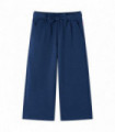 Kids' Pants with Wide Legs Navy 128