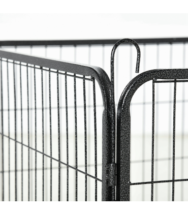 Steel 240x240cm Heavy-Duty 12 Panel Pet Playpen