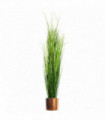 130cm Artificial Onion Grass Plant with Copper Metal Plater
