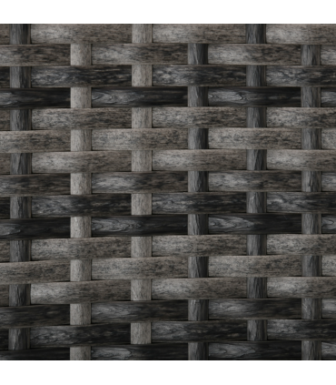 2 Seater GardenRattan Furniture Bistro Set Table Set Conservatory, Light Grey