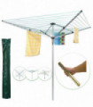 60M Rotary Airer Dryer Cover  Metal Spike