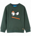 Kids' Sweatshirt Dark Green 104