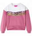 Kids' Sweatshirt Raspberry 128