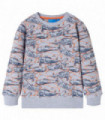 Kids' Sweatshirt Grey Melange 140
