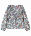Kids' Shirt with Long Sleeves Dark Blue 140