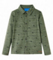 Kids' Shirt Khaki Melange 116