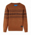 Kids' Sweater Knitted Cognac 104