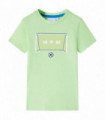 Kids' T-shirt Lime 116
