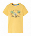 Kids' T-shirt Light Ochre 128