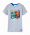 Kids' T-shirt Grey 92