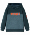 Kids' Hooded Sweatshirt Dark Green 92