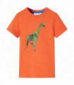 Kids' T-shirt Bright Orange 128