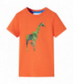 Kids' T-shirt Bright Orange 140