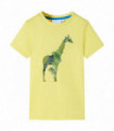 Kids' T-shirt Yellow 104