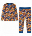 Kids' Pyjamas with Long Sleeves Cognac 104
