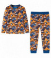 Kids' Pyjamas with Long Sleeves Cognac 92