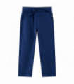 Kids' Pants with Drawstring Navy 140