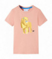 Kids' T-shirt Light Orange 92