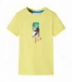 Kids' T-shirt Yellow 128