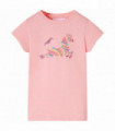 Kids' T-shirt Pink 128