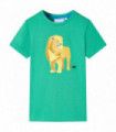 Kids' T-shirt Green 140