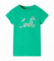 Kids' T-shirt Green 128