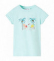 Kids' T-shirt Light Aqua 128
