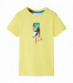 Kids' T-shirt Yellow 104