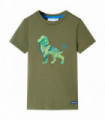 Kids' T-shirt Khaki 140