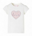 Kids' T-shirt Ecru 116