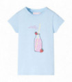 Kids' T-shirt Soft Blue 92