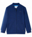 Kids' Sweatshirt with Zip Navy 116