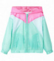 Kids' Hooded Jacket with Zip Multicolour 128