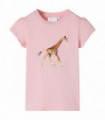 Kids' T-shirt Light Pink 92