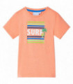 Kids' T-shirt Neon Orange 116