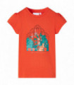 Kids' T-shirt Dark Orange 128