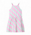 Kids' Dress with Drawstring Sleeveless Pink 92