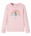 Kids' Sweatshirt Light Pink 116