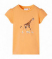 Kids' T-shirt Bright Orange 92