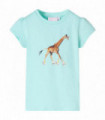 Kids' T-shirt Light Aqua 92