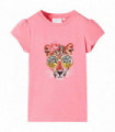 Kids' T-shirt Neon Pink 116
