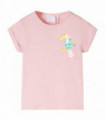 Kids' T-shirt Light Pink 128