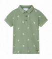 Kids' Polo Shirt Khaki 92