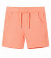 Kids' Shorts with Drawstring Neon Orange 92