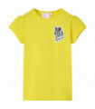 Kids' T-shirt Bright Yellow 92