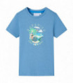 Kids' T-shirt Medium Blue 116