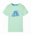 Kids' T-shirt Light Green 128
